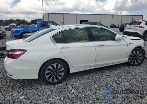 2017 Honda Accord Hybrid Exl from USA, damaged, VIN JHMCR6F55HC000254